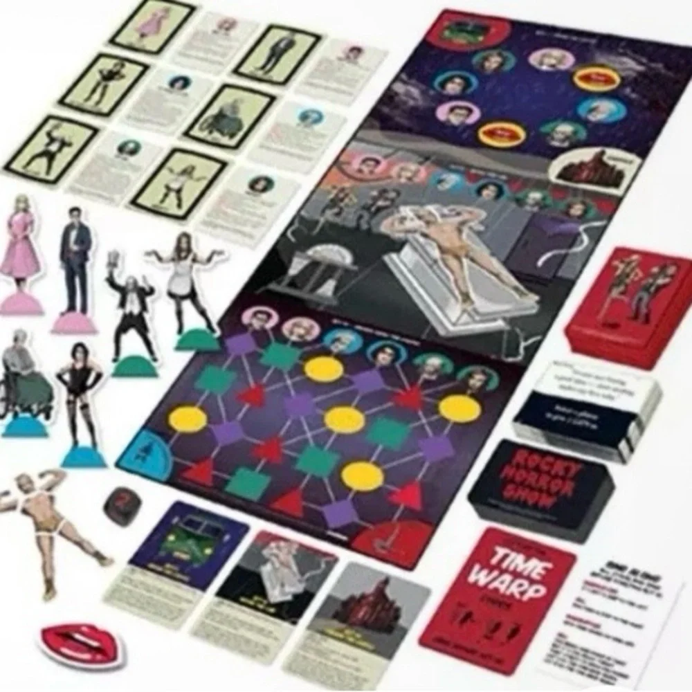 Rocky Horror Show Board Game Richard O’Brien Cult Classic 50th Anniversary
